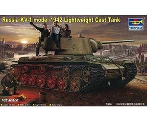 Trumpeter 00360 - 1:35 Russ. KV-1 Modello 1942 - Nuovo