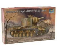 Trumpeter 00367 - Modellino carro Armato Tedesco KV-2 754