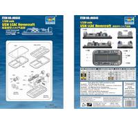 Trumpeter TRU06644 1/350 USN LCAC Hovercraft Plastic Model kit, Multicolour