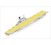 Trumpeter 006708 1/700 CV-6 USS Enterprise - Kit per modellismo ferroviario, hobby, modellismo, multicolore
