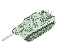 Trumpeter 007165 German JagdTiger with 128 mm Pal 44L-61 - Kit di modellismo, diversi