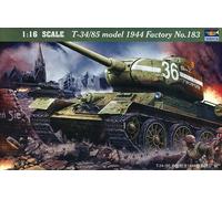 Trumpeter 00902 - 1:16 T-34/85 1944 Baunummer 183 - Nuovo