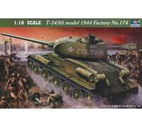 Trumpeter 00904 - 1:16 T-34/85 1944 Baunummer 174 - Nuovo