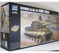 Trumpeter 00910 - Modellino German King Tiger 2 in 1
