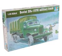 Trumpeter 01003 - Camion Militare sovietico ZIL-157K con telone
