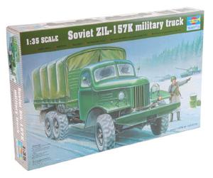 Trumpeter 01003 - Camion Militare sovietico ZIL-157K con telone