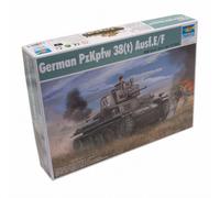 German Pz.Kpfw 38(t) Ausf.E/F Tank Carro Armato Plastic Kit 1:35 Model TRUMPETER