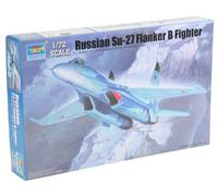 Russian Su-27 Flanker B Fighter 1:72 Plastic Model Kit TRUMPETER