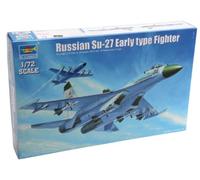 Trumpeter 01661 - Modellino di Aereo Russo Su-27UB in Scala 1:72 - NUOVO