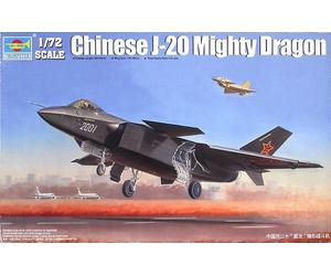 Trumpeter 01663 J-20 Caccia Cinese 1:72 Kit Bausatz