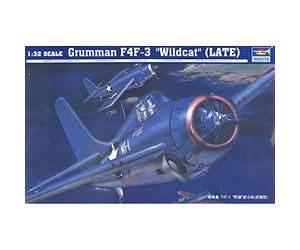 Trumpeter 02225 - Monomotore da Caccia Grumman F4F-3 Wildcat