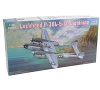 Lockheed P-38 L 5 Lo Lightning 1:32 Plastic Model Kit 02227 TRUMPETER