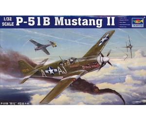 Trumpeter 02274 - 1:3 2 MUSTANG P-51B - Nuovo