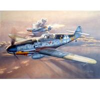 Trumpeter 02296 - 1:3 2 Messerschmitt Bf 109G-6 (Early) - Nuovo