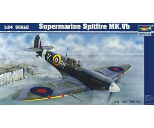Trumpeter 02403 - 1:24 Supermarine Spitfire Mk. Vb - Nuovo