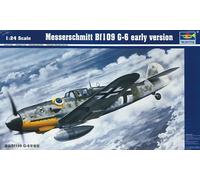 Trumpeter 02407 - 1:24 Messerschmitt Bf 109 G-6 Version Iniziale - Nuovo