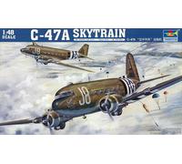 Trumpeter - Modellino Aereo C-47A Skytrain Scala 1:48