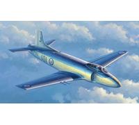 Trumpeter 02866 - 1:48 Supermarine Attacker Per 1 Fighter - Nuovo