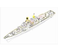 Trumpeter 1/350 04542 Kit PLAN DDG-139 NINGBO SHIP