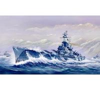 Uss Alabama Bb-60 Battleship 1:700 Plastic Model Kit TRUMPETER