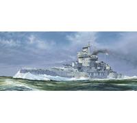 Hms Warspite 1942 Battleship 1:700 Plastic Model Kit TRUMPETER