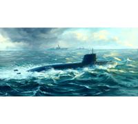 Trumpeter-1/144 JMSDF Soryu Klasse U-Boot Modellino in plastica, Accessori per Treni, Hobby, modellismo, Multicolore, TRU05911