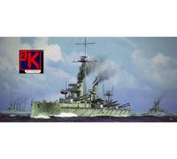 Trumpeter 06705 Hms Dreadnought 1915 Battleship Plastica Kit 1/700 Scala T48
