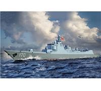 Pla Navy Type 052c Destroyer 1:700 Plastic Model Kit TRUMPETER