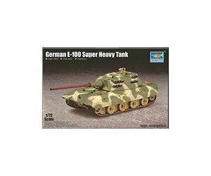 Trumpeter 07121 - Modellino di German e della 100 Super Heavy Tank