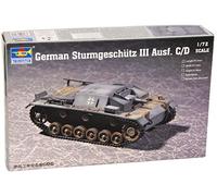 Trumpeter 07257 Modellino Carro Armato German Sturmgeschütz III Ausf. C/D