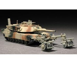 Trumpeter 07278 - 1:72 M1A1 Con Mine Scooter Set - Nuovo