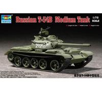Trumpeter 07281 - 1:72 Russo T-54B Medium Serbatoio - Nuovo