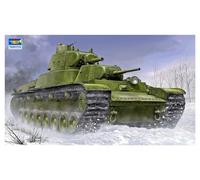 Modellino Char Soviet T-100 Heavy Warbeast Tank TRUMPETER 09590 1/35ème Ballo