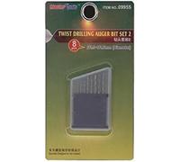 Trumpeter 09955 - Set di 2 attrezzi per modellismo Twist Drilling Auger Bit