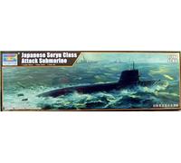 Trumpeter 1/144 JMSDF Soryu classe sottomarino