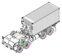 Trumpeter 01064 - 1:3 5 Hemtt M1120 Container Handing Unità (Chu ) - Nuovo