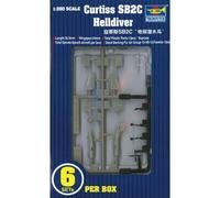 Trumpeter 1/350 SB2C Helldiver Aircraft Set for USS Essex (6-Box)