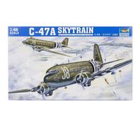 Trumpeter - Modellino Aereo C-47A Skytrain Scala 1:48