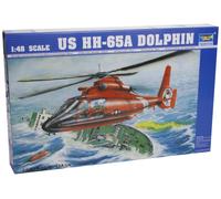 Trumpeter 1/48 HH65A Dolphin Search and Rescue US Coast Guard Helicopter Model K