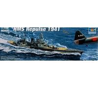 Trumpeter 05763 - 1:700 HMS Repluse 1941 - Nuovo