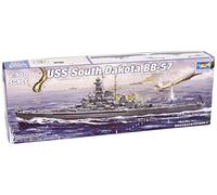 Trumpeter 1:700 -Modellino Nave da Guerra USS South Dakota BB-57 (TRU05760) - NU
