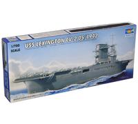Trumpeter 1:700 -Modellino Portaerei USS Lexington CV-2 05/1942 (Tru05716)