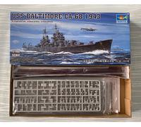 Trumpeter 1/700 USS Baltimore CA68 Heavy Cruiser 1943 Model Kit