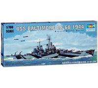 Trumpeter 1/700 USS Baltimore CA68 Heavy Cruiser 1944 Model Kit