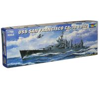 Trumpeter 1/700 USS San Francisco CA38 Heavy Cruiser 1942 Model Kit