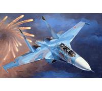 TRUMPETER 1/72 AEREO RUSSIAN SU-27UB FLANKER C FIGHTER KIT MODELLINO AEREO