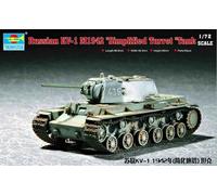 Trumpeter 1/72 Russian KV1 Mod 1942 Tank (Simplified Turret)