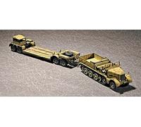Trumpeter Kit Modellismo SD.Kfz.9 (18t) Semicingolato con Rimorchio SdAH 116 – 1:72