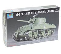 Trumpeter 1/72 US M4 Sherman Tank, Medium