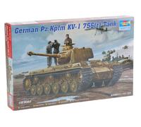 Trumpeter 366 - Carro Armato KV-1 756(r)